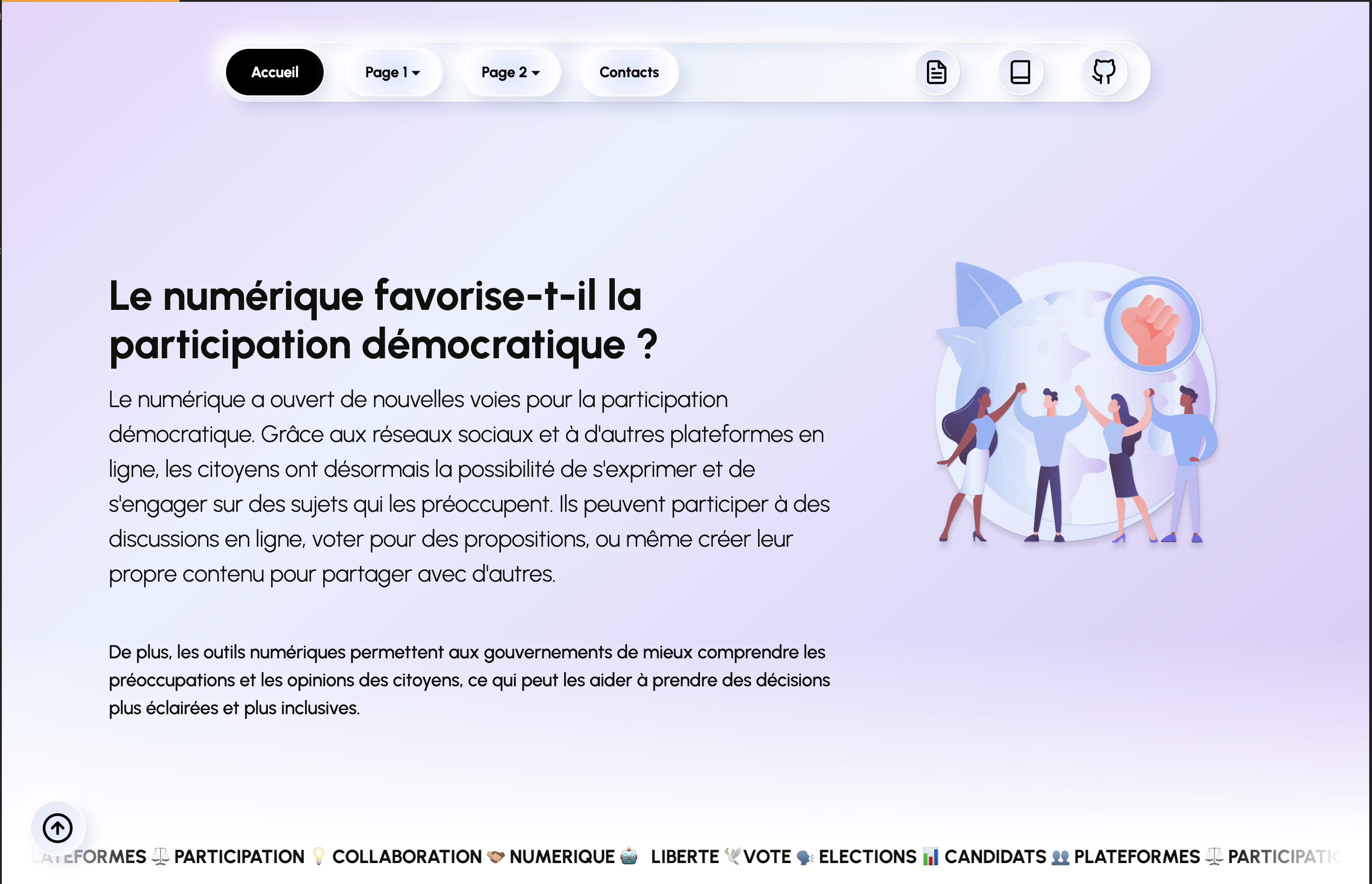 Site web "La Controverse"